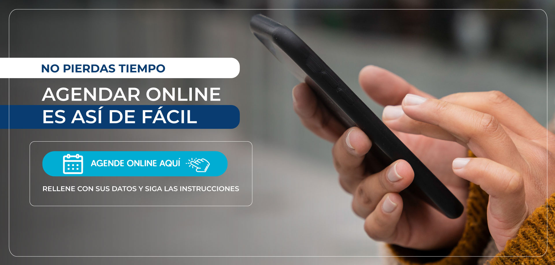 Agendar Online es así de fácil